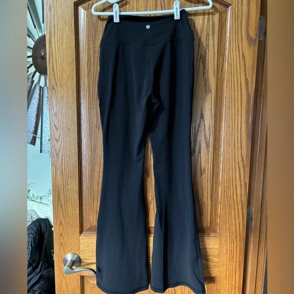Yogalicious Black Flare Pants - Picture 2 of 4